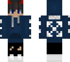 ._.cool off-white //evil// hoodie._.
