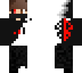 black and red