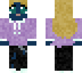 blue girl uwu
