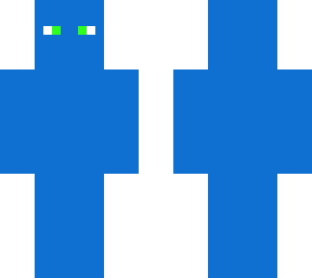 blue man