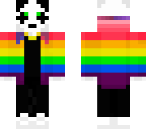 colorful panda