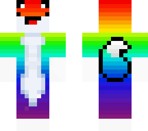 derp rainbow fox