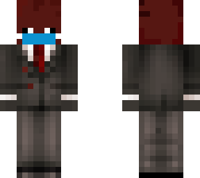 derpy strider with a mask and a suit