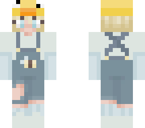 duck hat dungerees