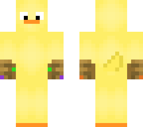 edited duck thanos, gloves on both hands