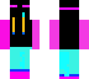 enderman noob gamer with bad shoes and pants