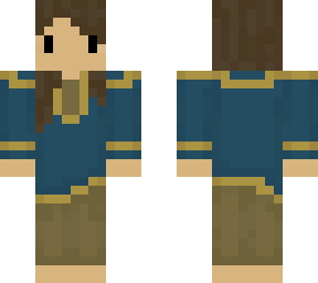 girl with blue top v2 -