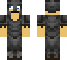 guy in netherite armour