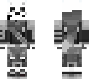 i editted a ink sans skin to be black and white