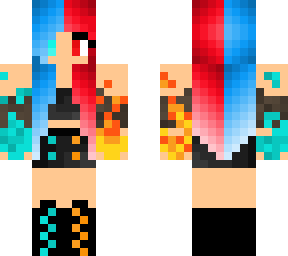 ice and fire girl