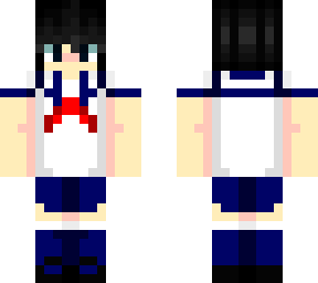 jeff in a school girls uniform