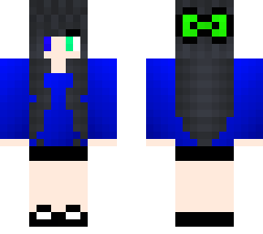 me in all blue outfit