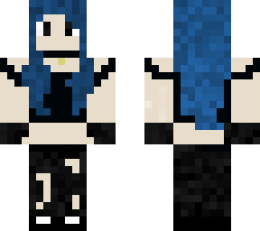 minecraft skin #1: luna (edited)