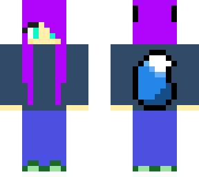 my first girl skin made my me