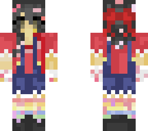overalls fit + streamers