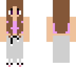 purple eyed tank top pj girl