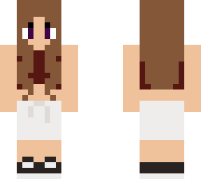 purple eyes girl outfit