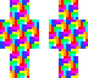 rainbow spiral (white)