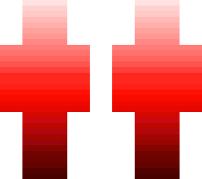 red shading