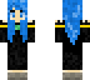 sapphire hair girl (original)