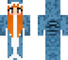 shark onesie edit