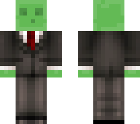 slime in a suit (part of the mobs in a suit series)