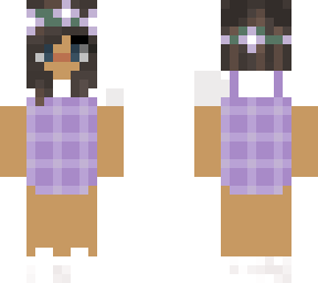 summer dress in purple