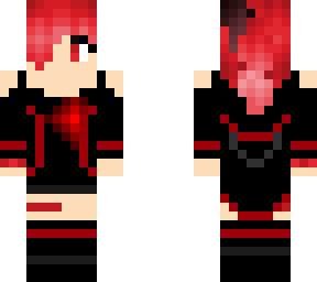 summer goth girl