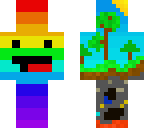 a minecraft world