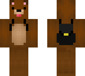 bear with a backpack