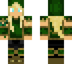 blond earthbender girl