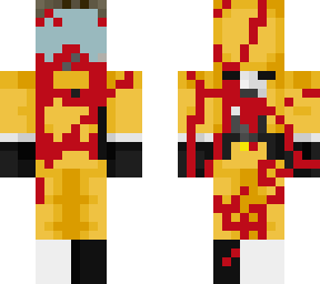 bloody hazmat suit