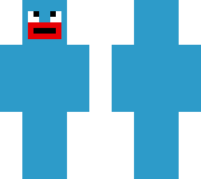 blue face23