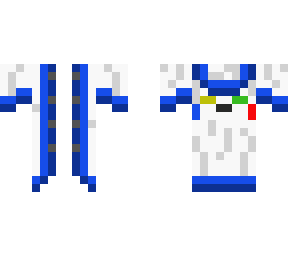 blue minelympic cloak