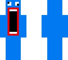 blue mouth