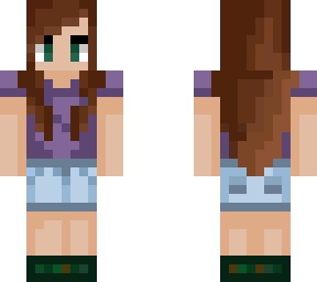 brown haired girl