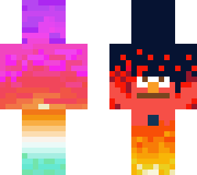burning elmo sunset