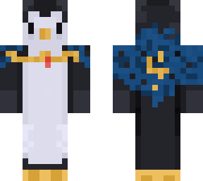 caped penguin (blue)