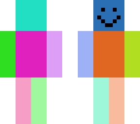 colourful man