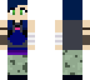 crystal w/o glasses and long hair
