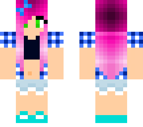 cute girl with belly and belly button showing