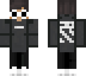 edited gray skin with glasses