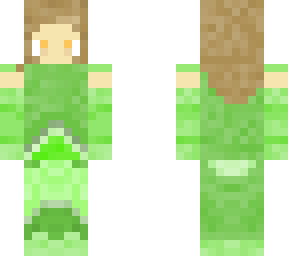 entity by green girl
