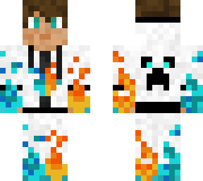 epic boy on fire