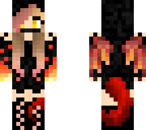 fire dragon girl edit