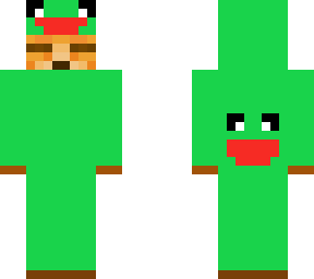 fox in frog