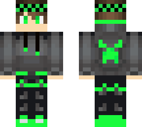 green neon kid!