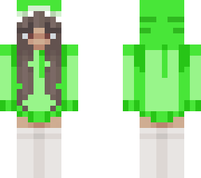 green shark girl