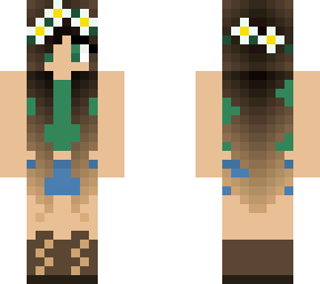 green tube top girl