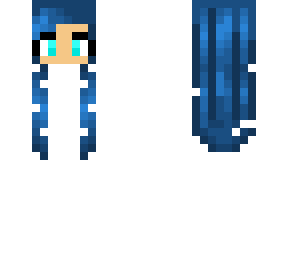 hair base blue